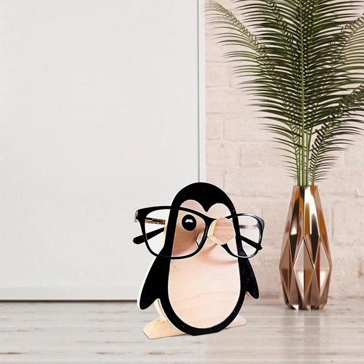 BowLift | Puppy Dog Wooden Glasses Stand - Perfect Desk Accessory for Home and Office