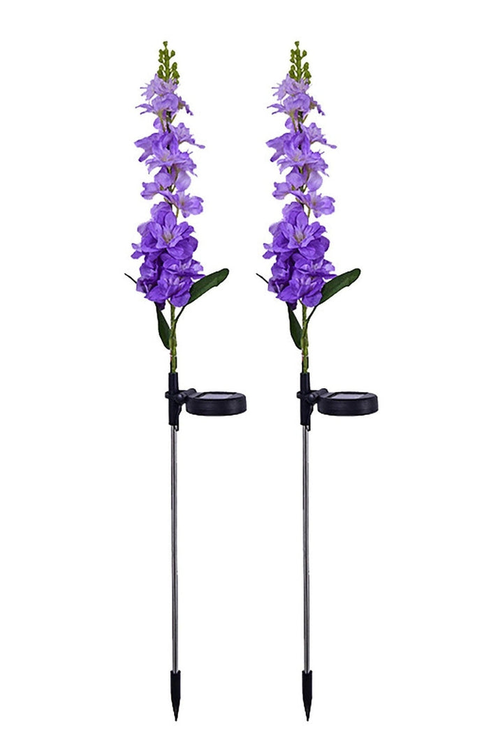 Solar-Violet Lawn Lights | Bowlift