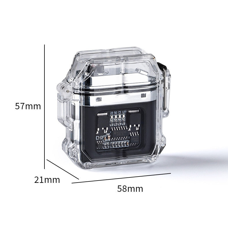 Prismatic Rainbow Windproof Double Arc Lighter | Bowlift