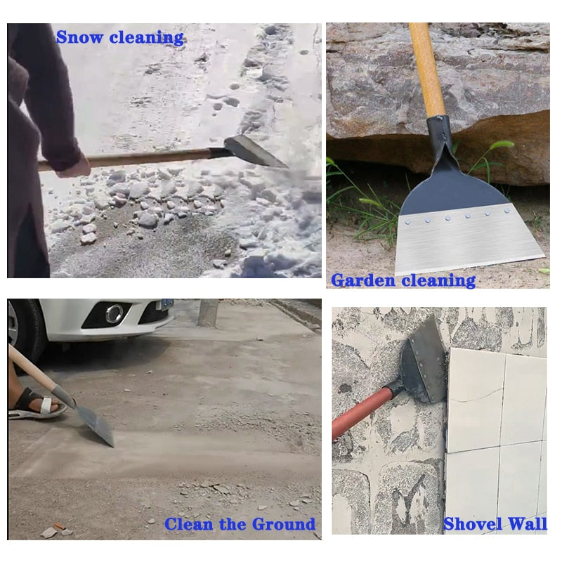 Multifunctional All-Steel Garden Cleaning Shovel | Bowlift