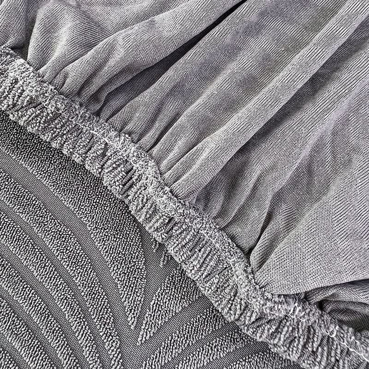 BowLift | PlushSecure - Elegant Jacquard Sofa Cover for Non-Slip Comfort