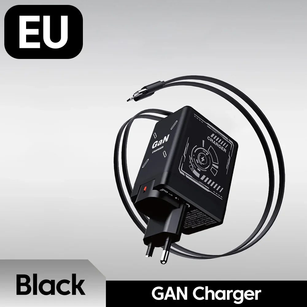 BowLift | 120W Fast Charging Retractable Charger