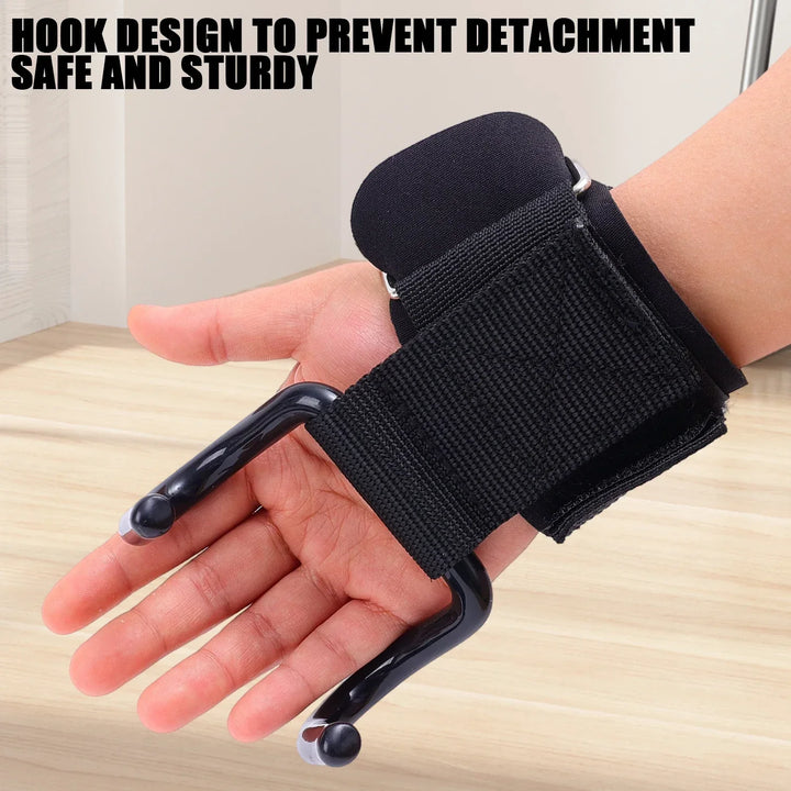 BowLift | Non-Slip Gym Support Weight Lifting Hook