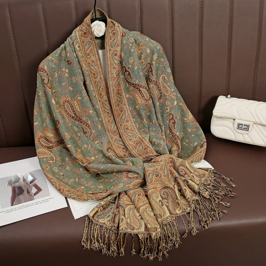 BowLift | Élégancea | Women's Scarf | Cashmere Feel | 70 × 190 cm | Luxury Print & Warm