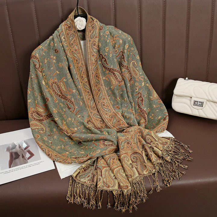 BowLift | Élégancea | Women's Scarf | Cashmere Feel | 70 × 190 cm | Luxury Print & Warm