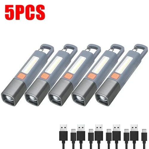 Ultra-Bright Long Shot USB Rechargeable Flashlight | Bowlift