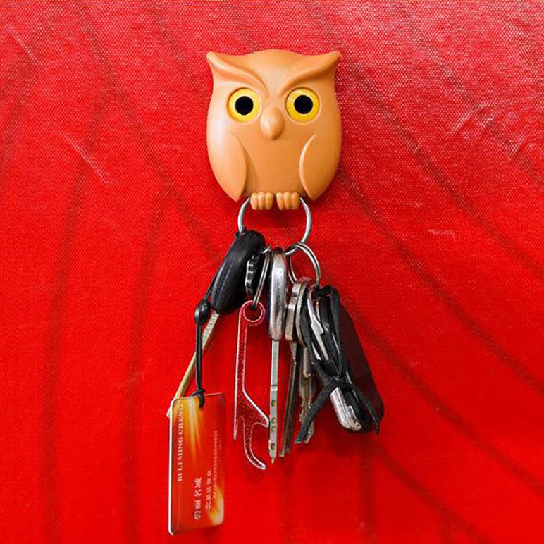 Artful Charming Animal Magnetic Keychain Organizer Hook | Bowlift