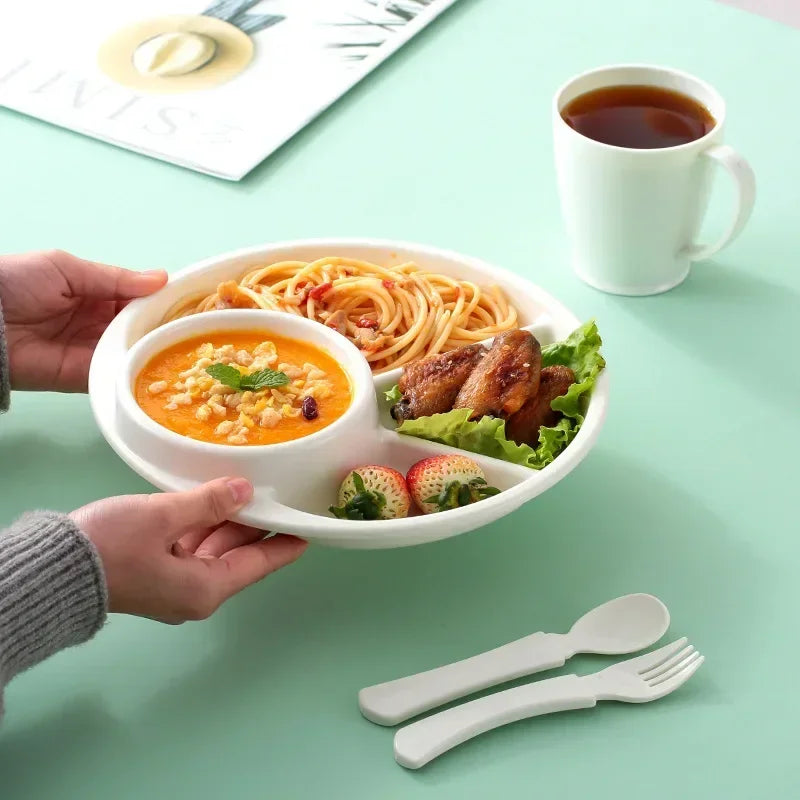 BowLift | Portion Control Plate Divided Meal Planner Plate