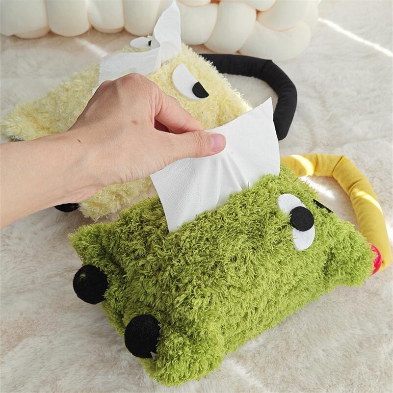 Fluffy Face Tissue Holder | Bowlift
