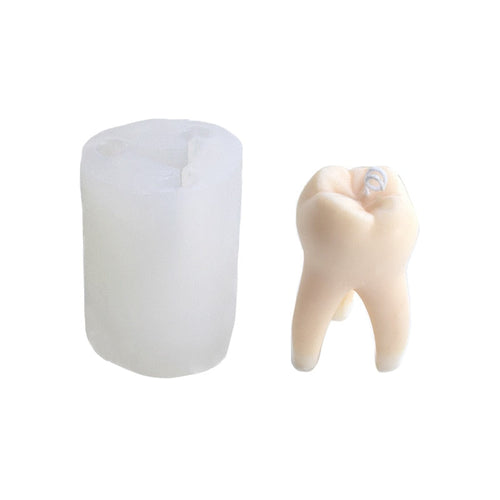 BowLift | Artistic DIY Tooth Shape Unique Candle Mold