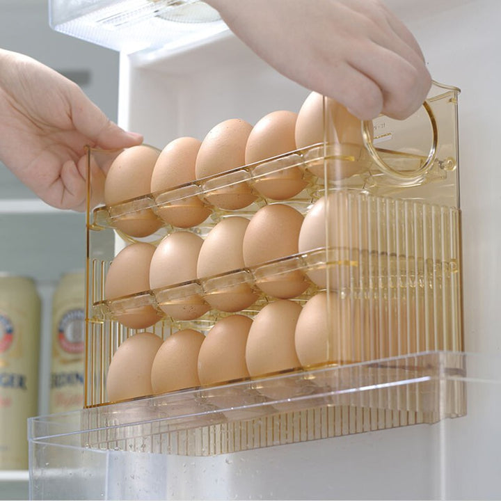 BowLift | Automatic Flip Egg Storage Rack