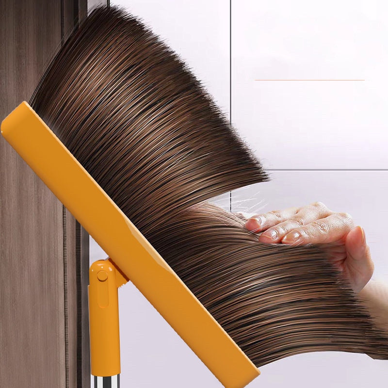 BowLift | Magnetic Self-Cleaning Foldable Broom