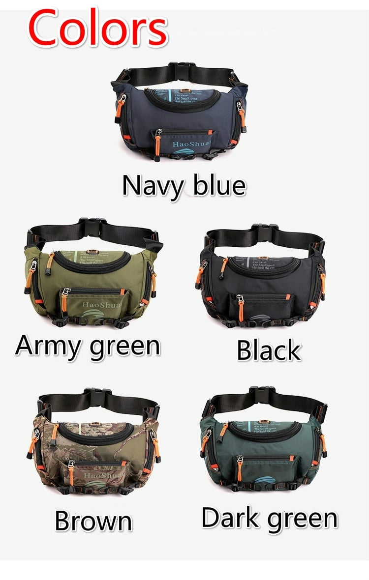 BowLift | Waterproof Oxford Style Stash Waist Bag