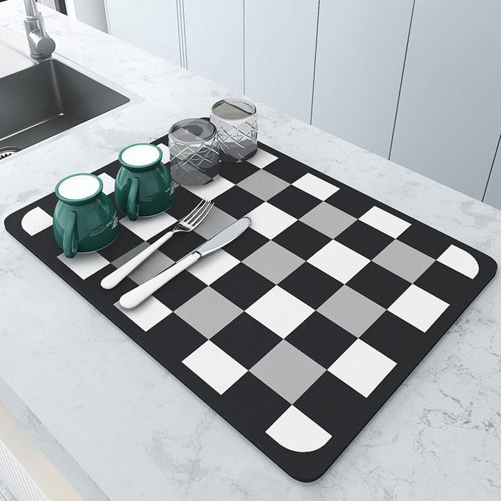 BowLift | Draining Mat | Super absorbent, non-slip & unique design