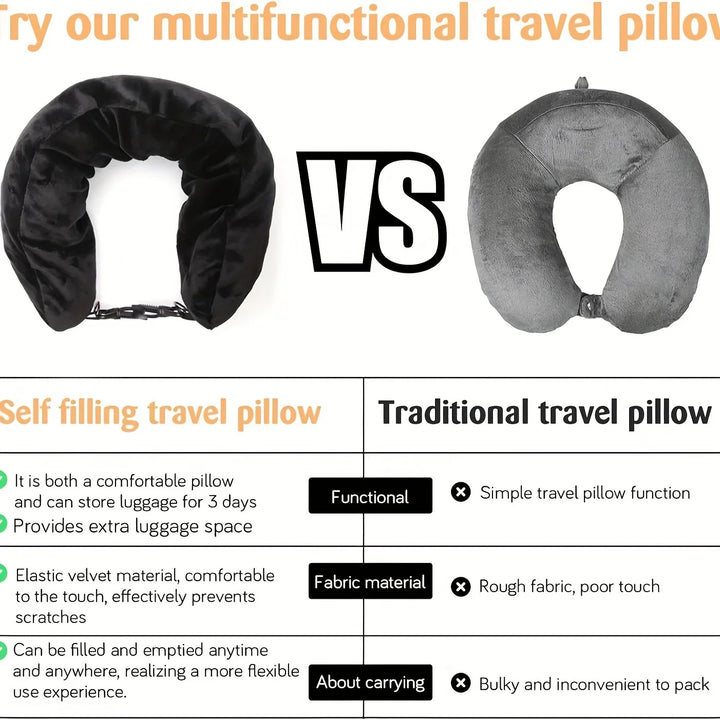 BowLift | Travel Easy Storage Neck Pillow