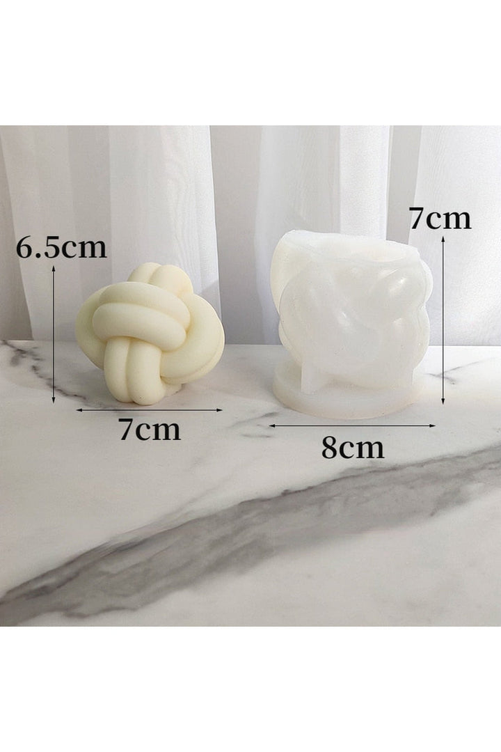 Cross knot soap mold | Bowlift