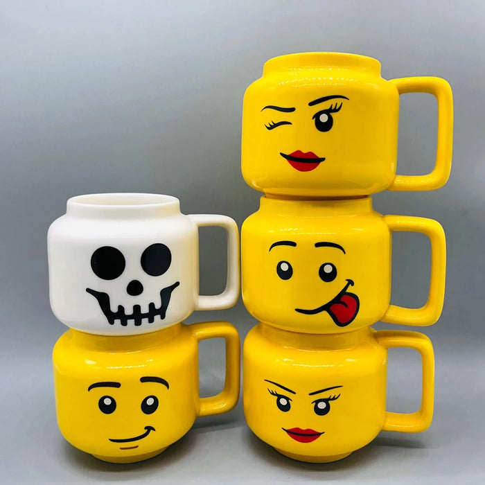 BowLift | Happy Sip - Cute Ceramic Mug for a Cheerful Start to the Day