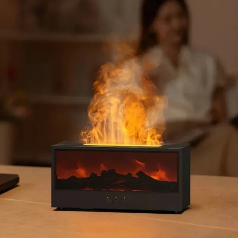 BowLift | Fireplace Flame Mist Humidifier