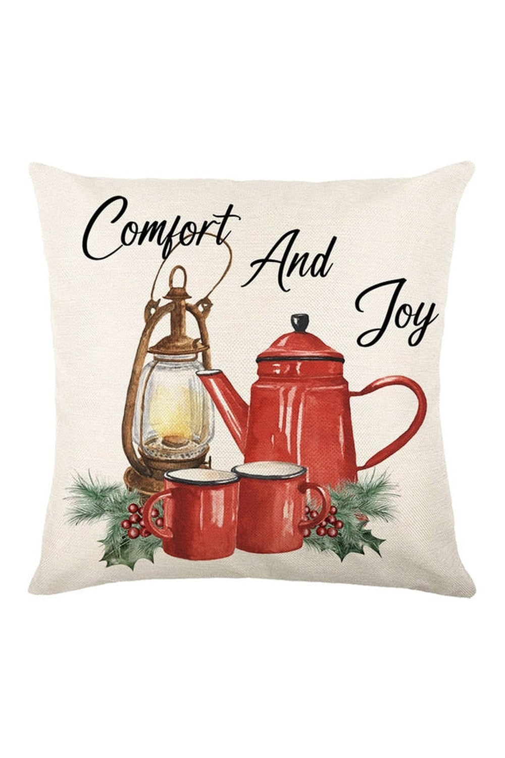 Country Holiday Pillowcase | Bowlift