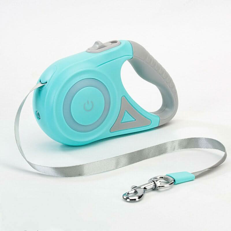BowLift | Automatic dog lead with LED light, USB rechargeable battery & 3m length for safe walks