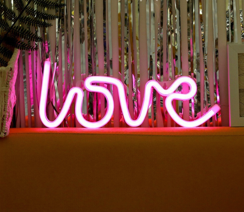 LoveGlow Neon Letters - Romantic Lighting for Your Interior Bowlift