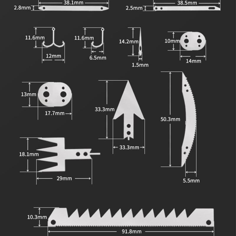 BowLift | 22in1 Stainless Steel Outdoor Survival Pocket Tool