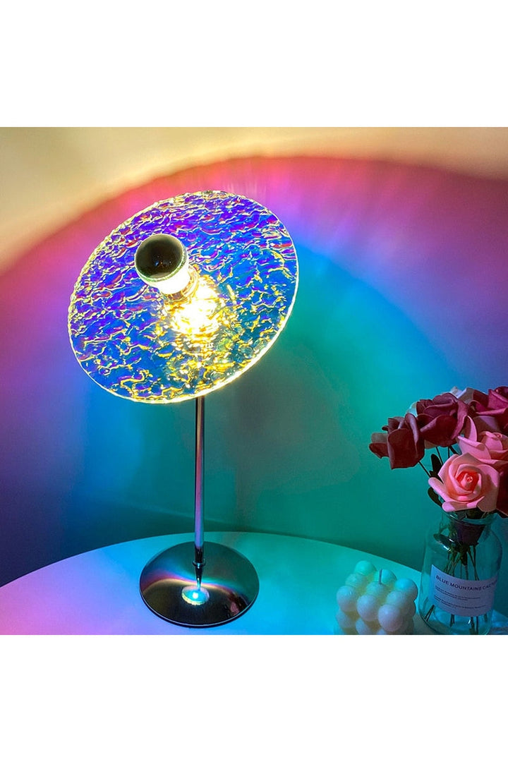 Rainbow projector night light | Bowlift