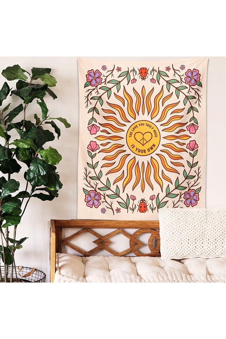 Floral Pattern Tapestry | Bowlift