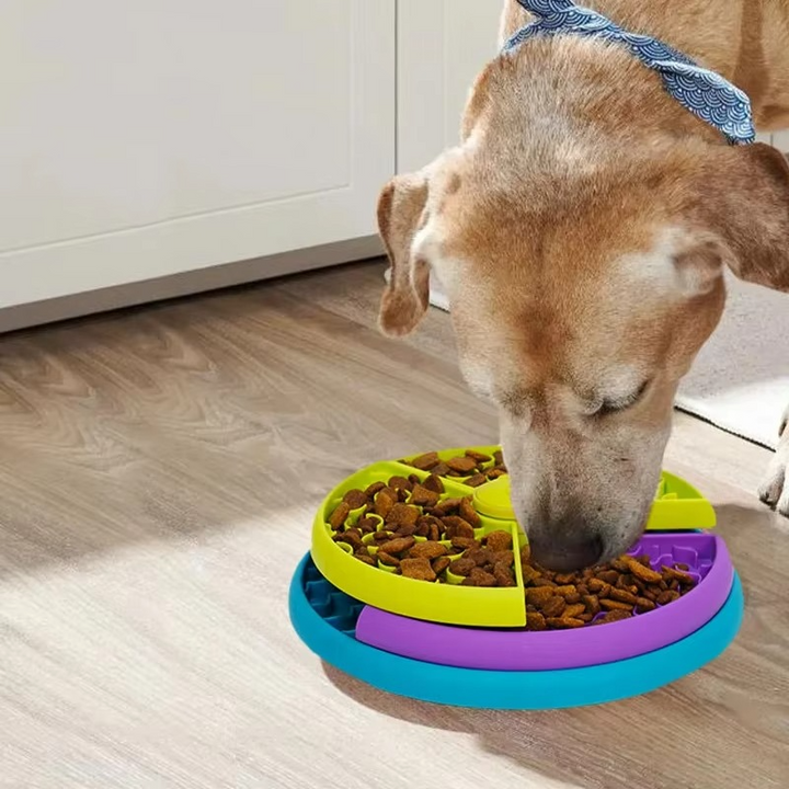 BowLift | Interactive Slow Feeder Puzzle Toy for Dogs & Cats