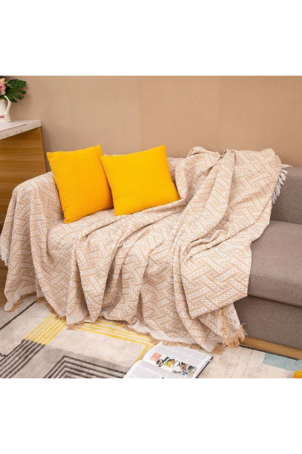 Summer Travel Throw Blanket | Bowlift