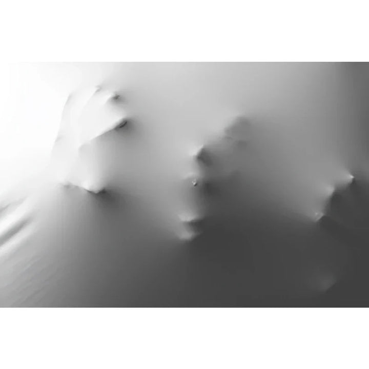 Modern Art Abstract Ghostly Figures In The Wall Canvas Prints Black White Wall Art Posters Pictures For Living Room Bedroom Art Decor | Bowlift