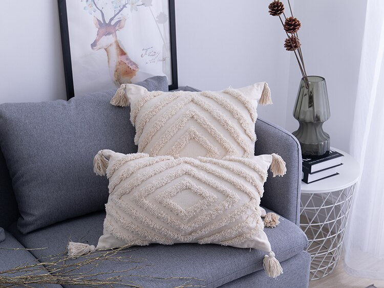 BohoVibes Pillow Covers – Ibiza Style for Home Bowlift