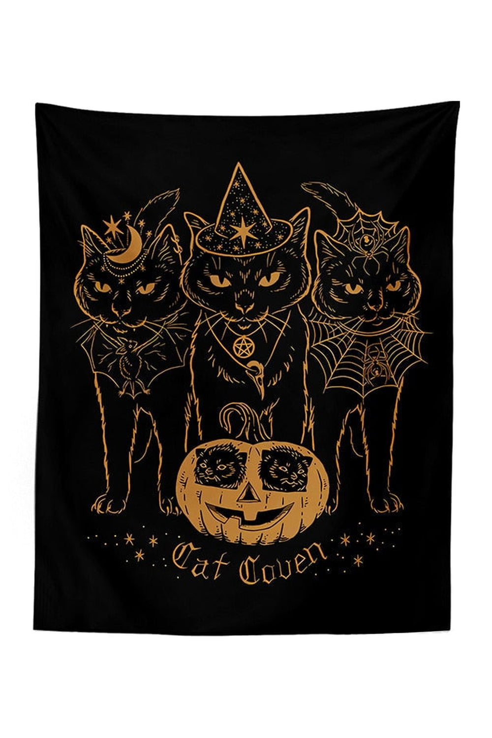 Cat Oracle Wall Tapestry | Bowlift