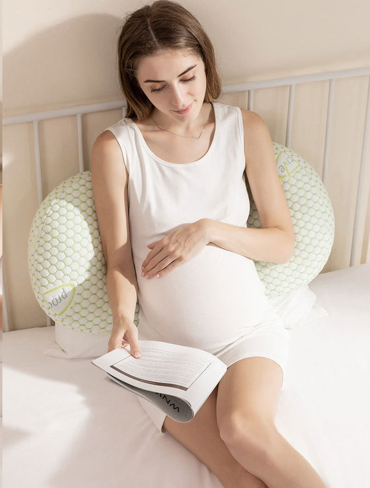 ComfyMama U-shaped pregnancy pillow – Full body support & washable cover | Bowlift