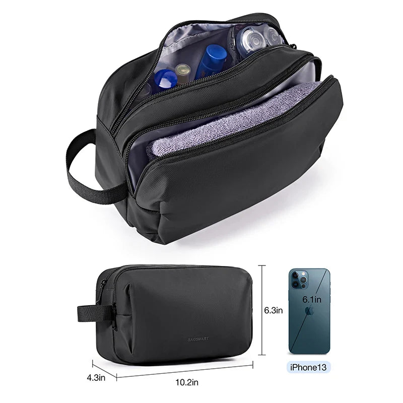 BowLift | Kosmetixo Waterproof Cosmetic Bag for Women & Men | Lightweight Toiletry Bag in S/M/L | Travel Accessories for Toiletries & Make-up | Unisex Travel Organizer