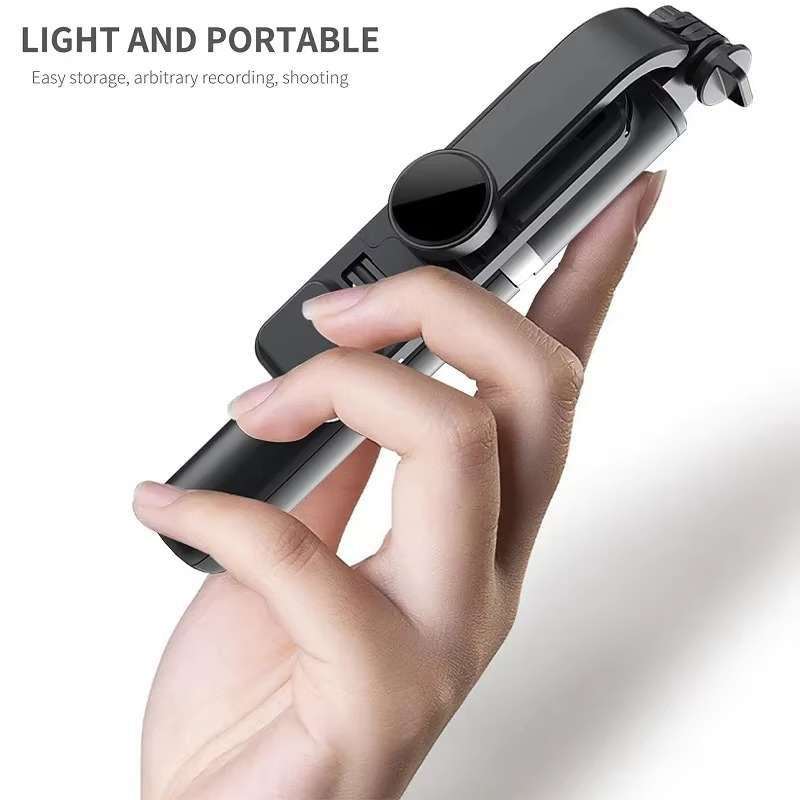 BowLift | Bluetooth Selfie Stick Tripod with LED Fill Light and Remote Control