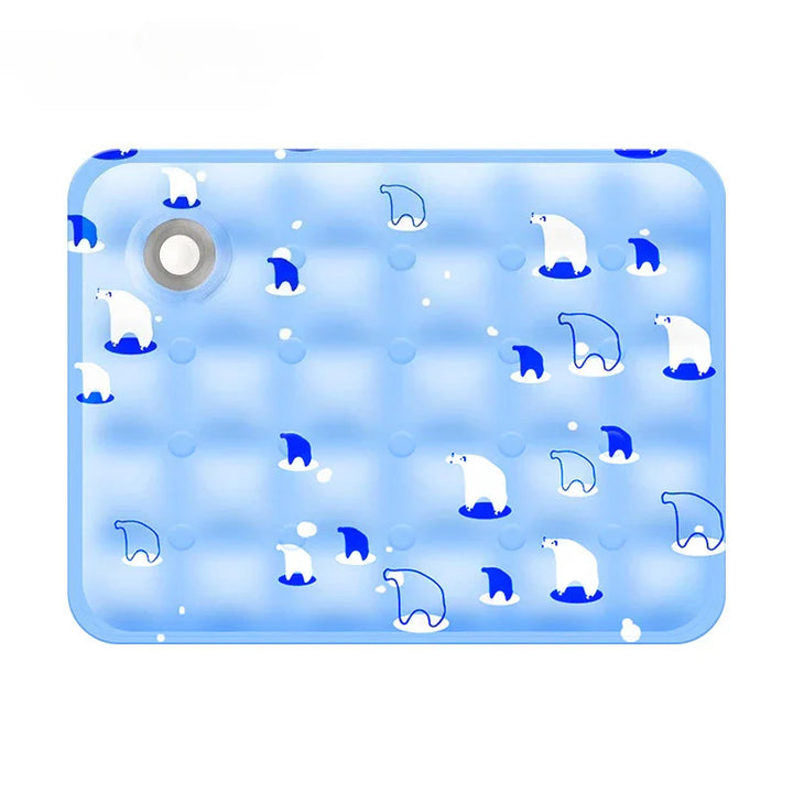 BowLift | FrostiPet Cooling Mat for Dogs & Cats | Water-Filled | Extra Large & Reusable | For Summer & Couch