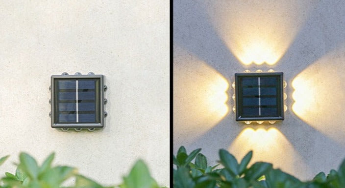 BowLift | SolarVibe – Sustainable Solar Wall Light for Modern Outdoors