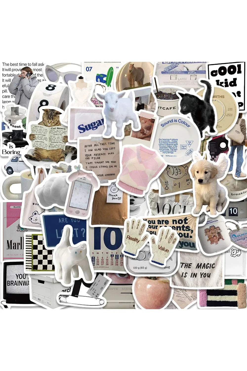 Korean Ins Stickers | Bowlift