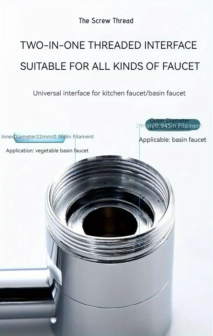 BowLift | Rotatable Multifunctional Extension Faucet