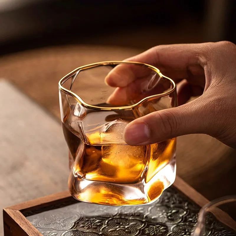 Textured Whiskey Glass 2-Piece Set Bowlift