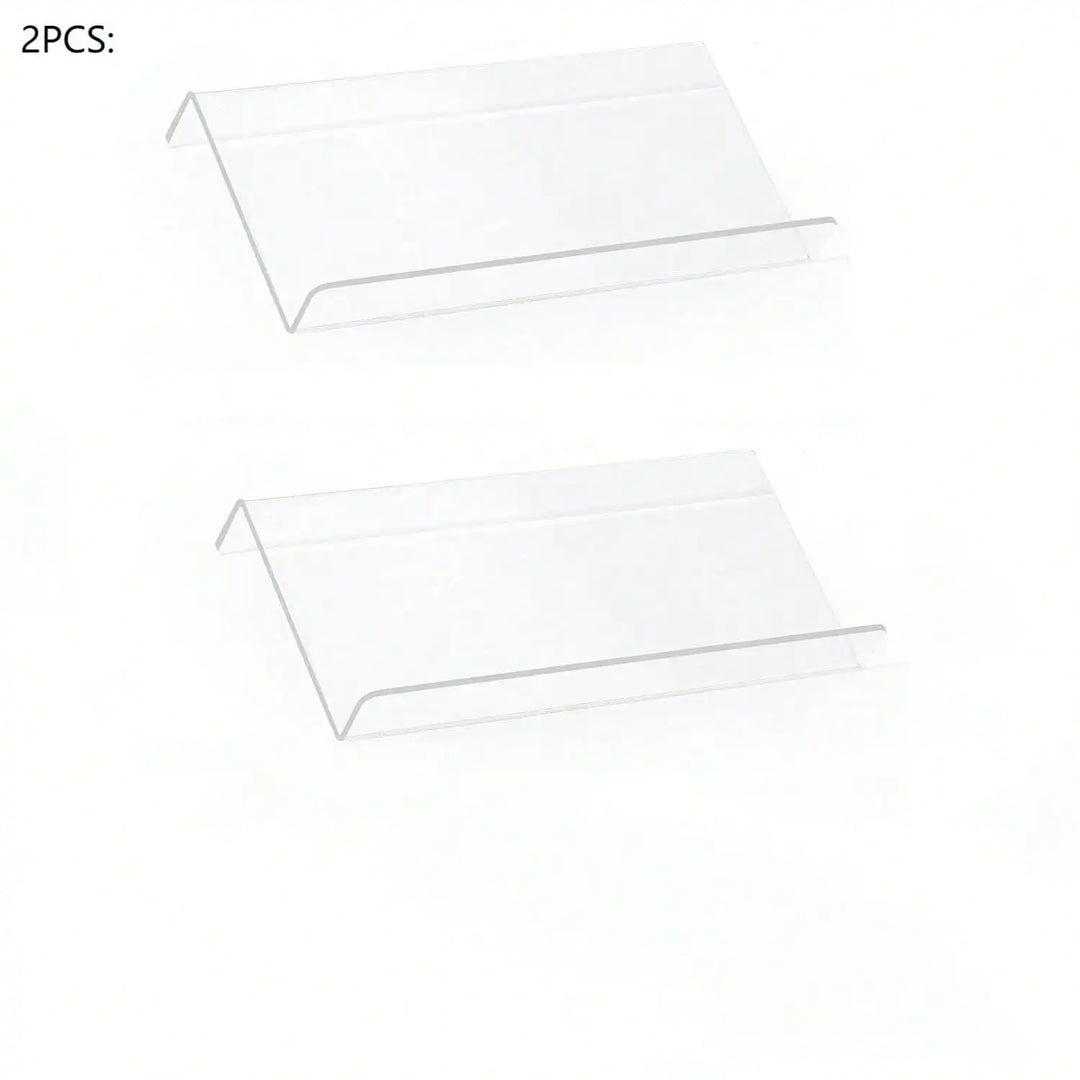 Spice drawer organizer made of acrylic | 2 levels, angled & stackable | Bowlift