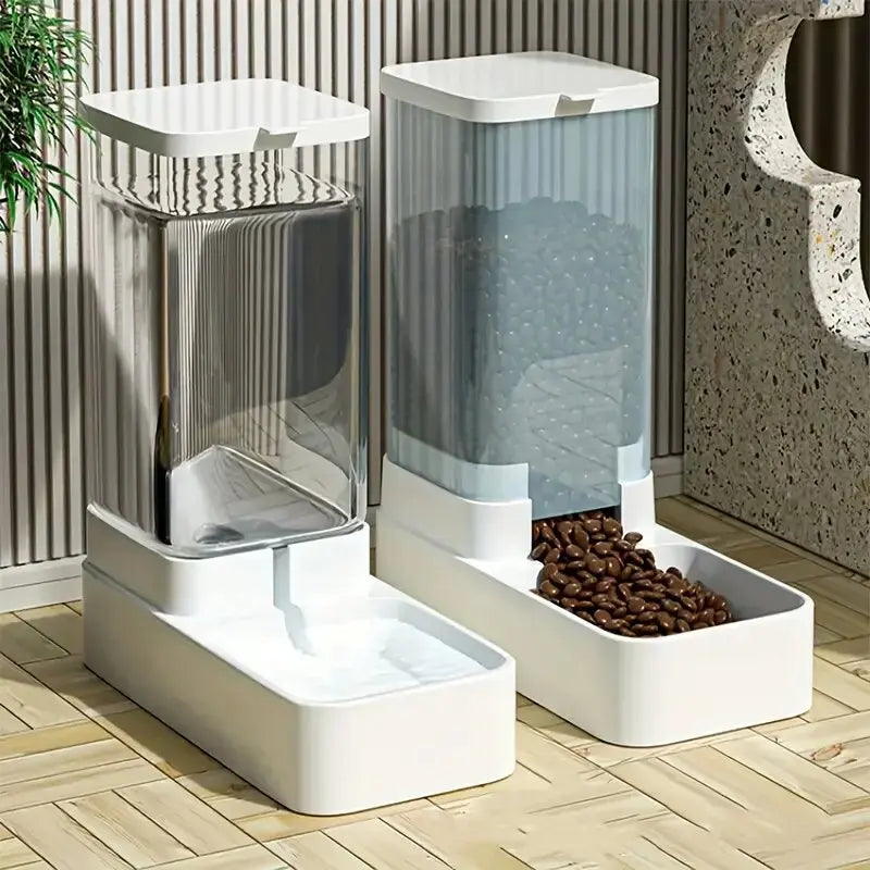 BowLift | PetFlow Duo | 2-in-1 Feeder & Water Dispenser for Pets | Automatic Gravity Dispenser | 3.8 L Capacity | For Cats & Small Dogs