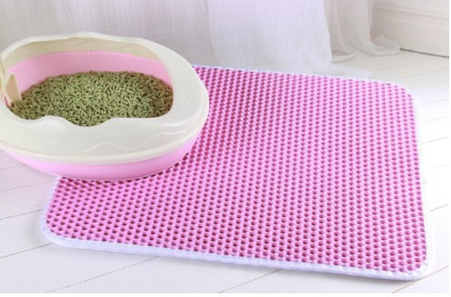 Stylish Cat Litter Mat for Dry Floors Bowlift