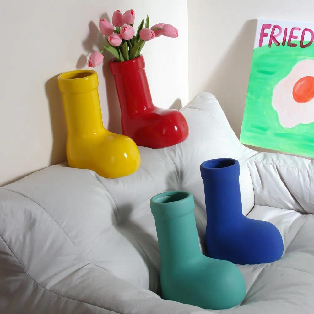 Ankle Boots Vase | Bowlift
