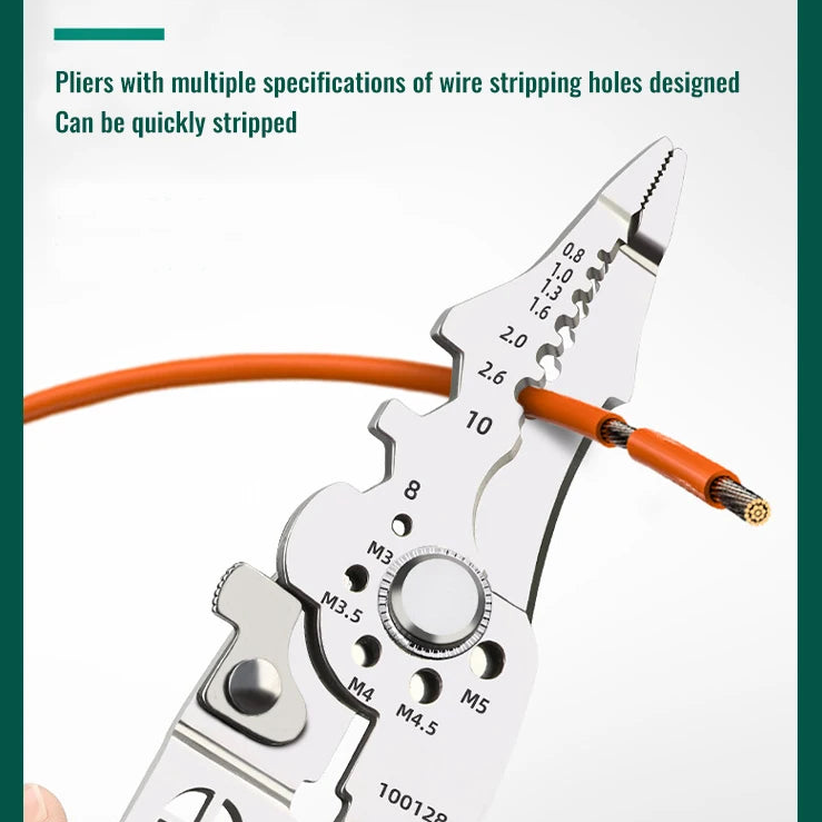 Wire Stripper AdjustaBowlifte Crimper Automatic CaBowlifte Cutter Tool | Bowlift