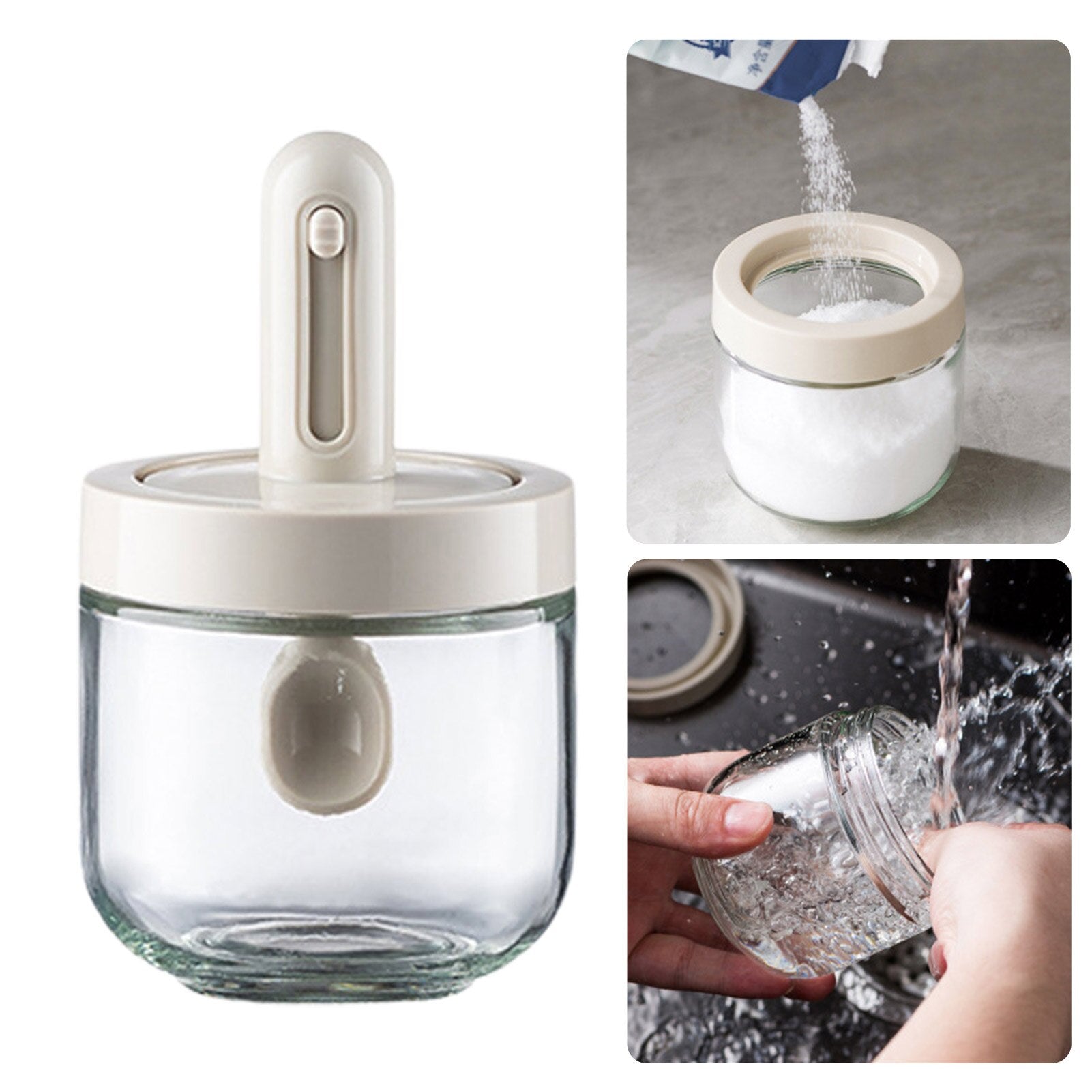BowLift | Creative Mini Seasoning Jar with Spoon