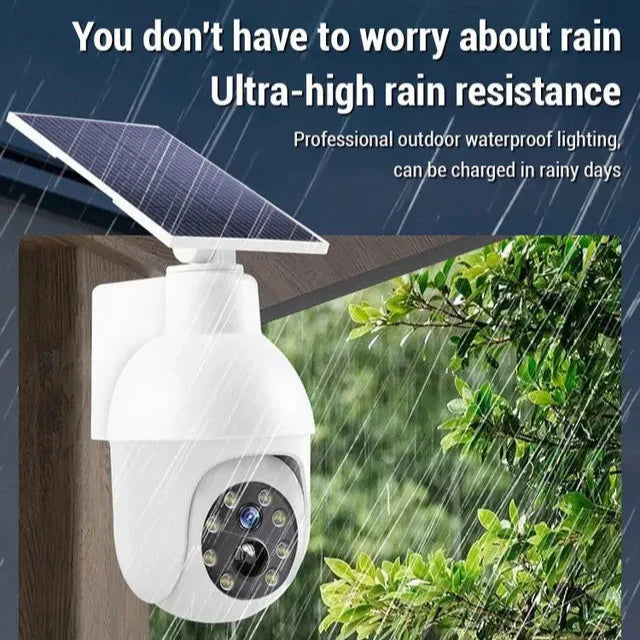 Solar Powered Motion Sensor Smart Rainproof Dummy Camera | Bowlift