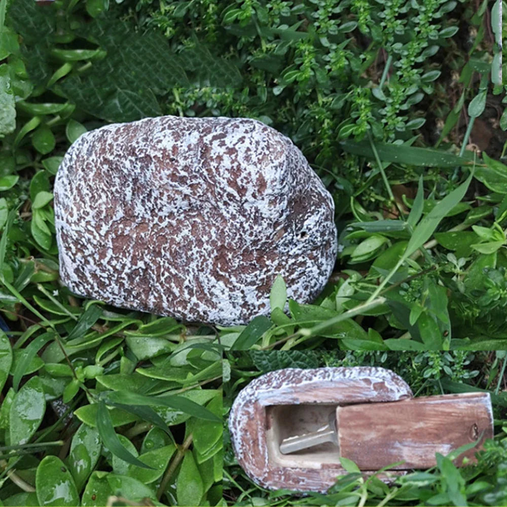 BowLift | Hidden Stone Design Garden Security Box