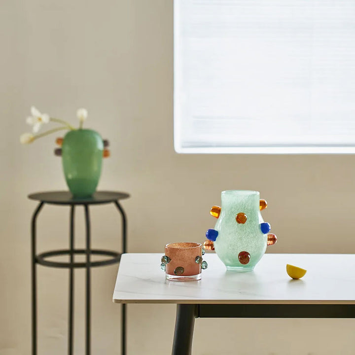 Polka Globe Glass Vase Collection | Bowlift